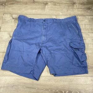 Polo Ralph Lauren Cargo Shorts Mens 52B Blue Classic Fit Utility Pockets Casual‎